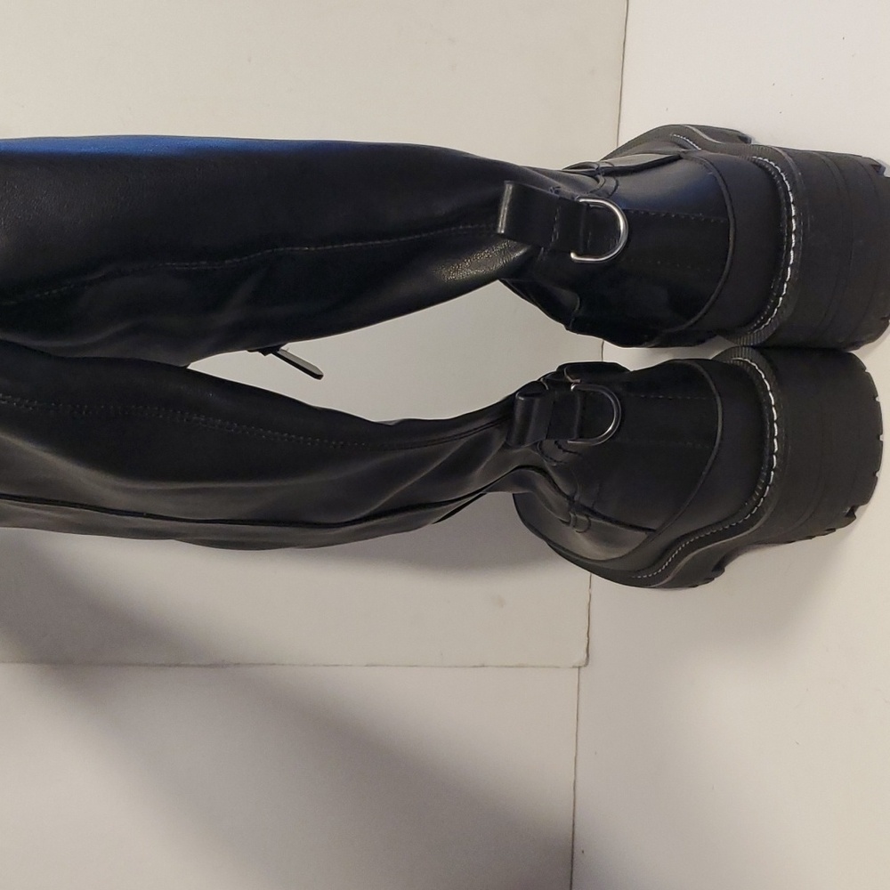 Sam Edelman Lerue Women's Black Over the Knee High Boots Size 8 NWOT'S - Picture 5 of 9